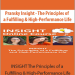 George Pransky - INSIGHT The Principles of a Fulfilling & High-Performance Life