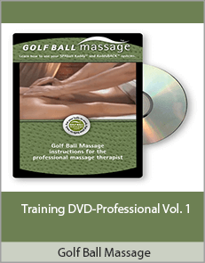 Golf Ball Massage - Training DVD-Professional Vol. 1