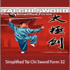 Jesse Tsao - Simplified Tai Chi Sword Form 32