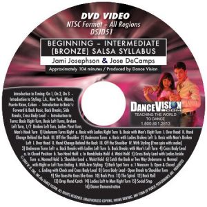 Jose DeCamps - Beginning – Intermediate (Bronze) Salsa Syllabus