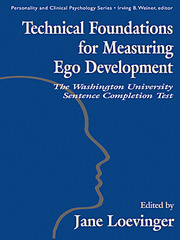 Le Xuan Hy and Jane Loevinger - Technical Foundations for Measuring Ego Development - The Washington University Sentence Completion Test