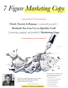 Sean Vosler – 7 Figure Marketing Copy Guide