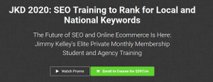 Jimmy Kelley – JKD 2020 SEO Training to Rank for Local & National Keywords 2019