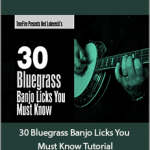 Ned Luberecki 30 Bluegrass Banjo Licks You Must Know Tutorial