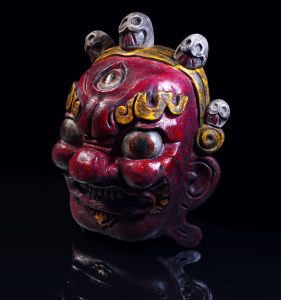 Buddha Mask - Photo-Realistic Texturing in Mari (Full)