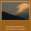 Developing Mindfulness: The Observer of Thought