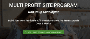 Doug Cunnington - Multi Profit Site Program Advanced