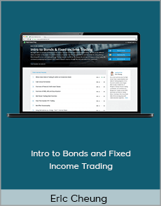 Eric Cheung - Intro to Bonds and Fixed Income Trading