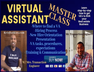 Kris Hawkins - Virtual Assistant Master Class for Real Estate Investors