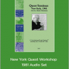 Moshe Feldenkrais - New York Quest Workshop 1981 Audio Set