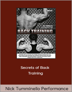 Nick Tumminello Performance - Secrets of Back Training