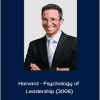 Tal Ben-Shahar - Harvard - Psychology of Leadership (2006)