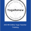 YogaRenew TT - 200 HR Online Yoga Teacher Training