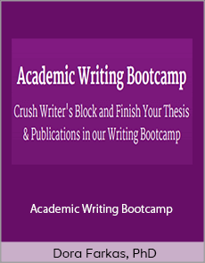 Dora Farkas, PhD - Academic Writing Bootcamp