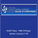 Dr. John Kappas - Staff Class - HMI Vintage Series Lessons 1-78