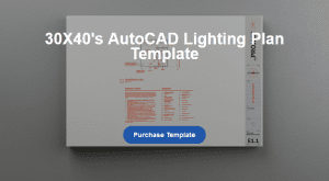 Eric Reinholdt RA NCARB - 30X40's AutoCAD Lighting Plan Template