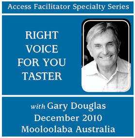 Gary M. Douglas - Facilitator Series - Right Voice For You