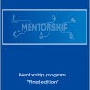 Illyrianfx - Mentorship program “Final edition”