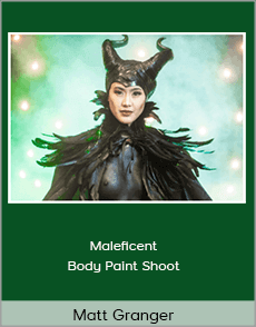 Matt Granger - Maleficent - Body Paint Shoot