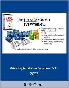 Rick Ginn - Priority Probate System 2.0 2022