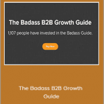 Sales DNA - The Badass B2B Growth Guide