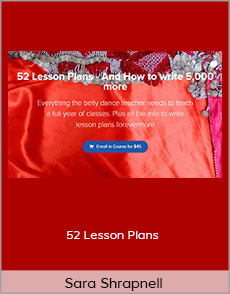 Sara Shrapnell - 52 Lesson Plans