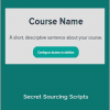 Stephen Raiken - Secret Sourcing Scripts