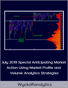 Wyckoffanalytics - July 2019 Special Anticipating Market Action Using Market Profile and Volume Analytics Strategies