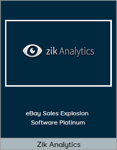 Zik Analytics - eBay Sales Explosion Software Platinum