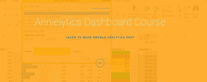 Annie Cushing - Annielytics Dashboard Course