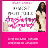 Aprell Skinner - 10 Of The Most Profitable Dropshipping Categories