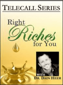 Dain Heer - Right Riches For You Telecall Series