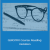 Friedemann Findeisen - QUICKFIX Course: Reading Notation