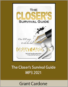 Grant Cardone - The Closer's Survival Guide MP3 2021