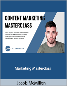 Jacob McMillen - Marketing Masterclass