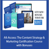 Julia McCoy - All-Access The Content Strategy & Marketing Certification Course with Bonuses