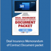 Kris Haskins - Deal Insurance/Memorandum of Contract Document packet