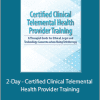 Melissa Westendorf - 2-Day - Certified Clinical Telemental Health Provider Training