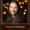 Mindvalley - Christina Berkeley - Elements of a Sustainable