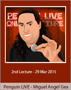 Penguin LIVE - Miguel Angel Gea - 2nd Lecture - 29 Mar 2015