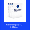 Pimsleur - Russian Language 1-3 - 3rd Edition