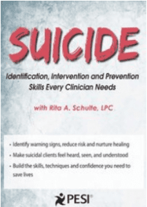 Rita Schulte - Suicide - Identification, Intervention and Prevention Skills Every Clinician Needs