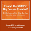 Robby Blanchard - Spark 200 Level Course: $100/day Formula