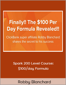 Robby Blanchard - Spark 200 Level Course: $100/day Formula