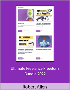 Robert Allen - Ultimate Freelance Freedom Bundle 2022