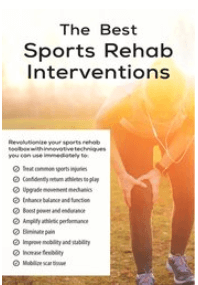 Shaun Goulbourne - The Best Sports Rehab Interventions