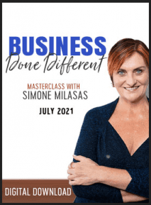 Simone Milasas - Business Done Different 18-Jul-21