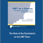 The Role of the Psychiatrist on the DBT Team