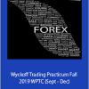 Wyckoff Trading Practicum Fall 2019 WPTC (Sept - Dec)