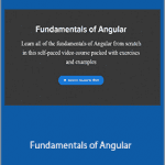 Alain Chautard - Fundamentals of Angular